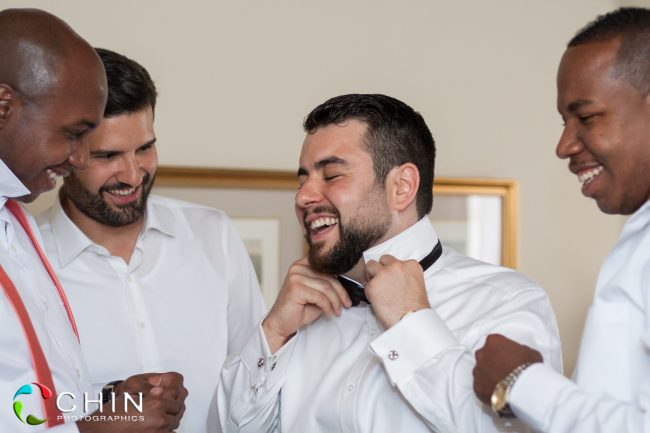 The groom prep - terra nova hotel