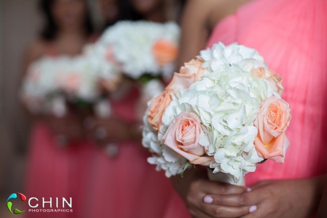 The Bridesmaids bouquets
