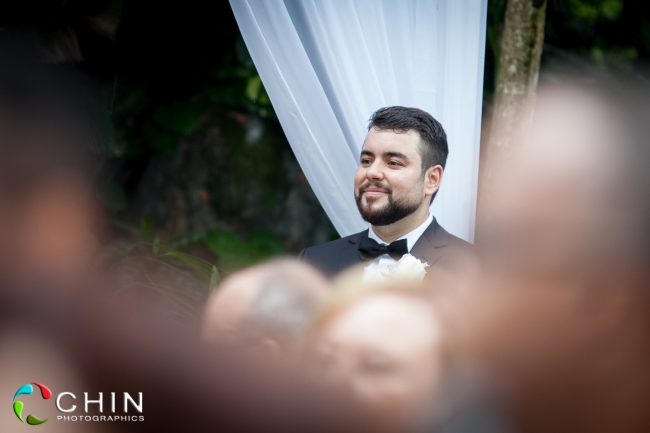 Happy Groom Boone Hall