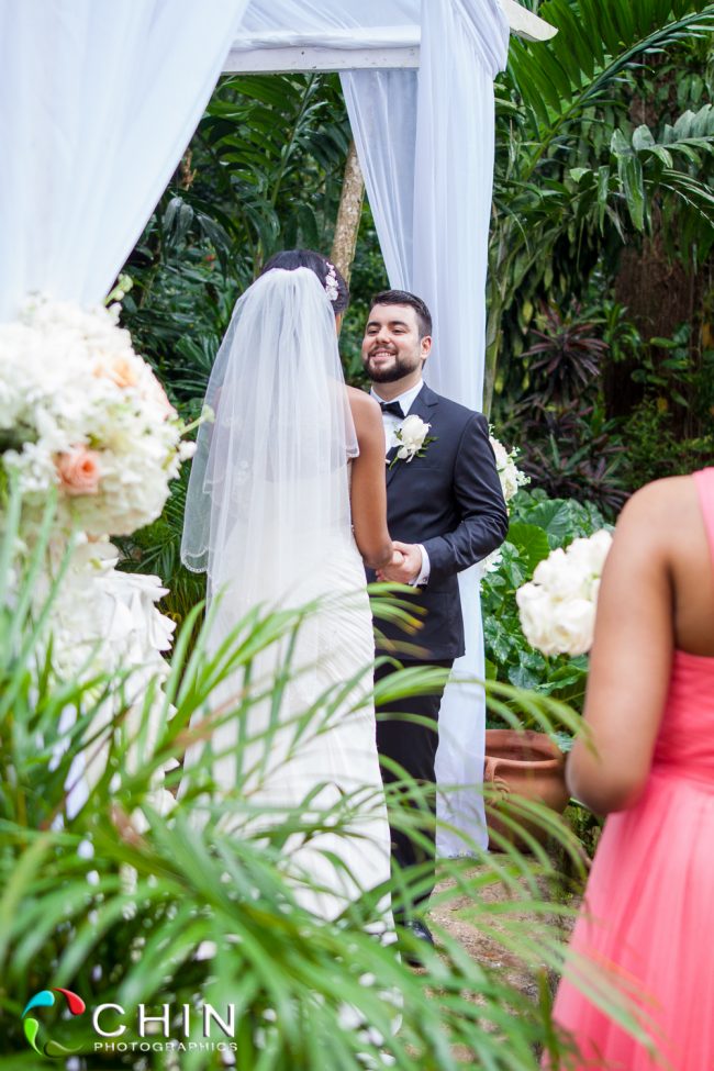 Happy Groom Boone Hall
