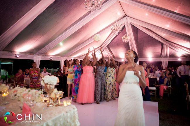 Boone Hall Oasis Wedding Bouquet Toss