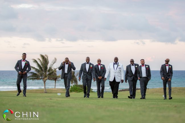 Groomsmen shot
